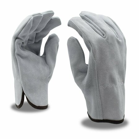 CORDOVA Driver, Cowhide, Select, Split Gloves, L, 12PK 7800L